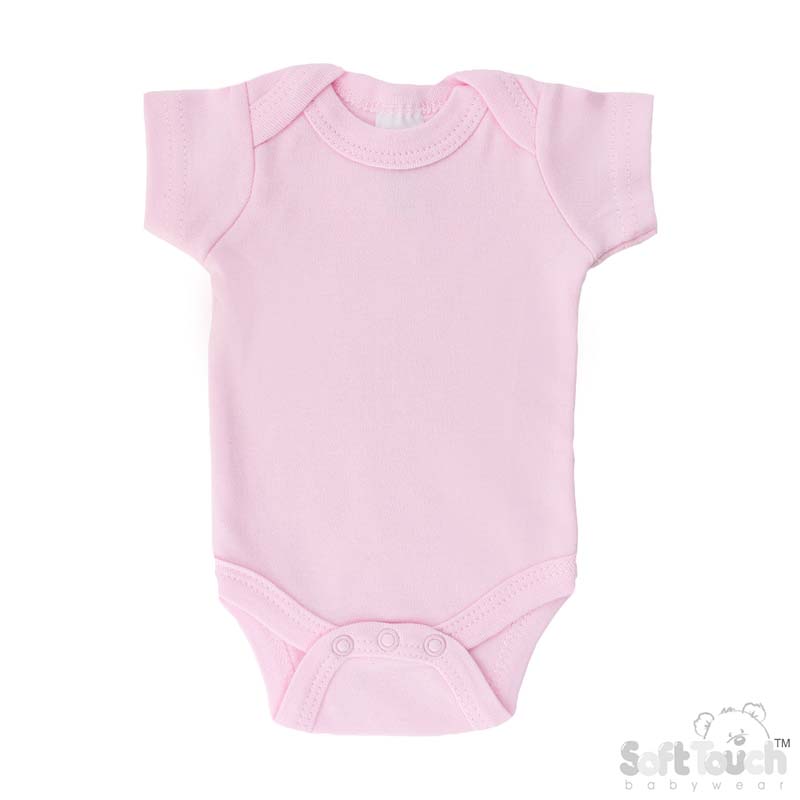 Pink Tiny Baby Bodysuit No. PR4652-P