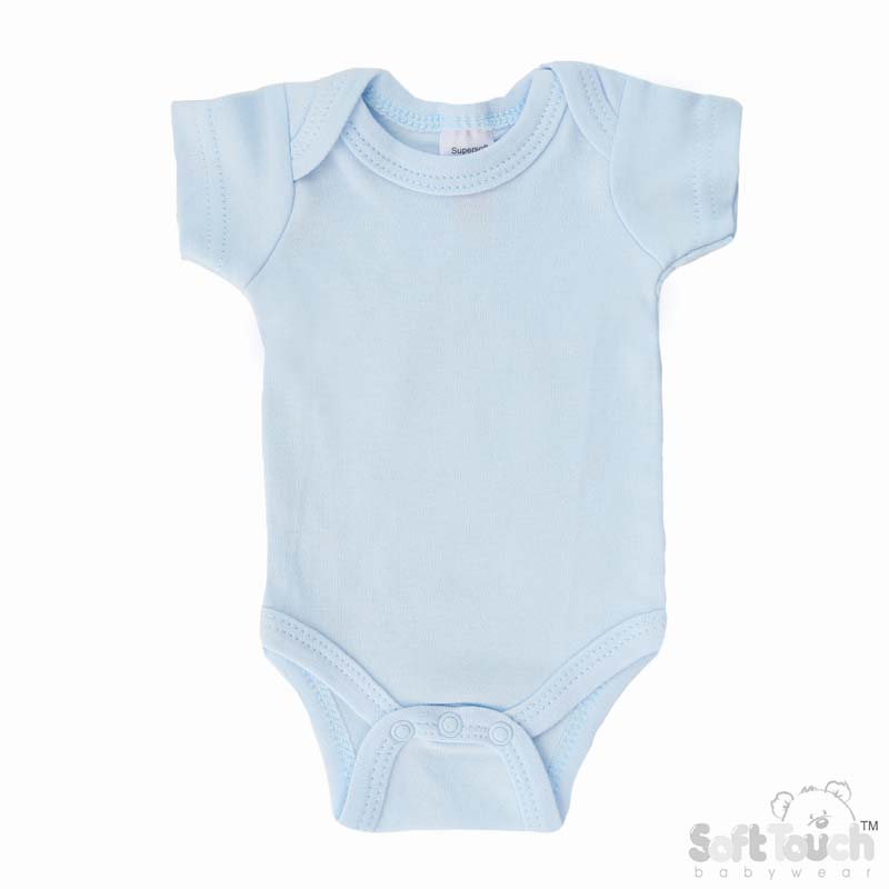 Blue Tiny Baby Bodysuit No. PR4653-B