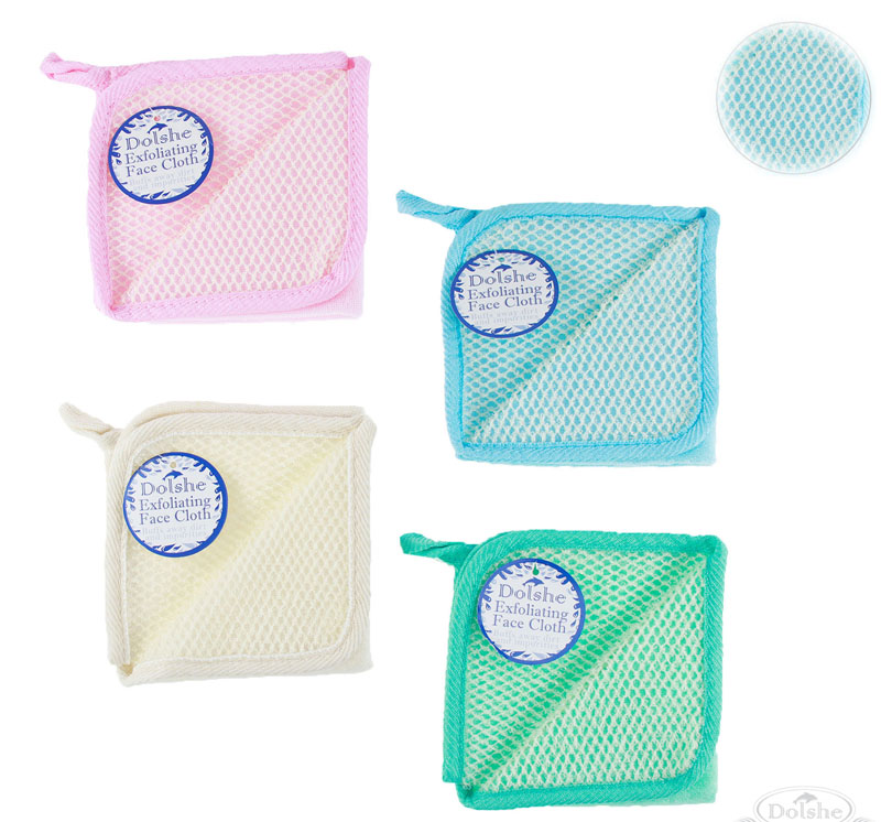 Exfoliating. Nylon Face Cloth No. S102