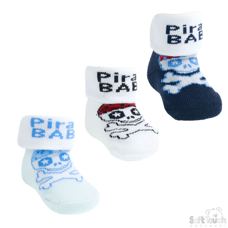 Baby's Socks Pirate Baby No. S244