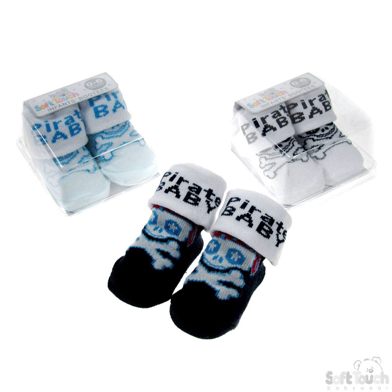 Baby's Socks Pirate Baby No. S244