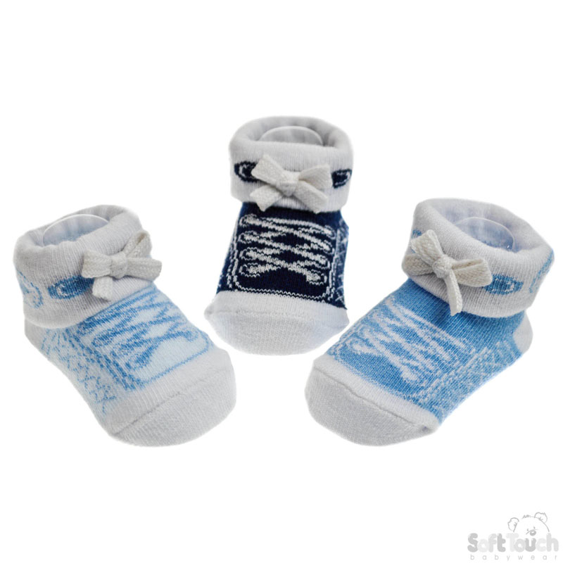 Shoe Print Baby Socks: S280-17