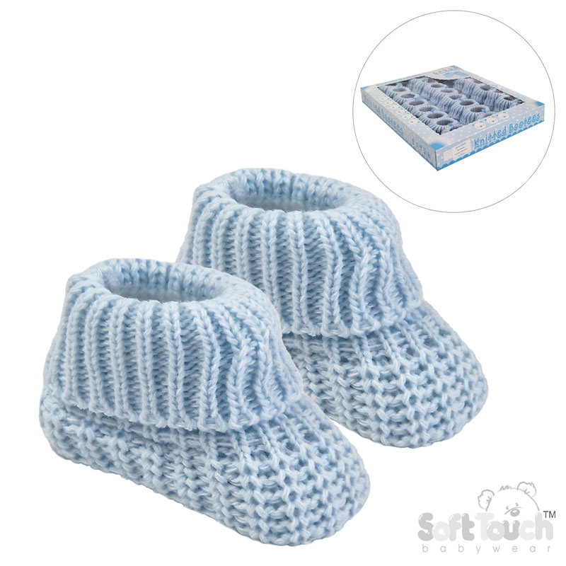 Acrylic Baby Bootees : S438-B
