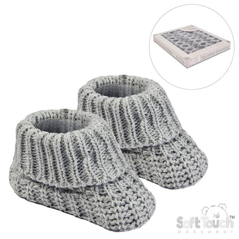 Acrylic Baby Bootees : S438-G