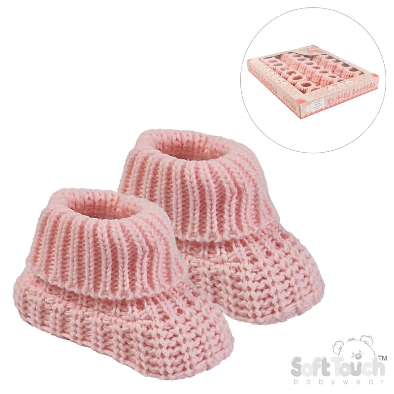 Acrylic Baby Bootees : S438-P