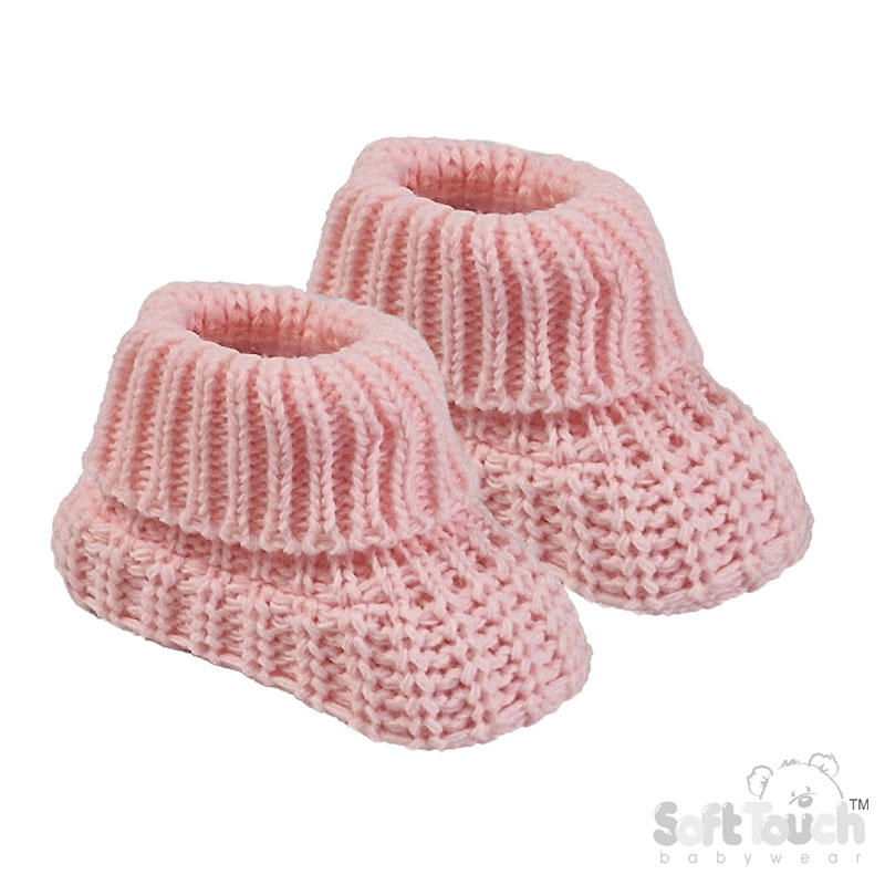 Acrylic Baby Bootees : S438-P
