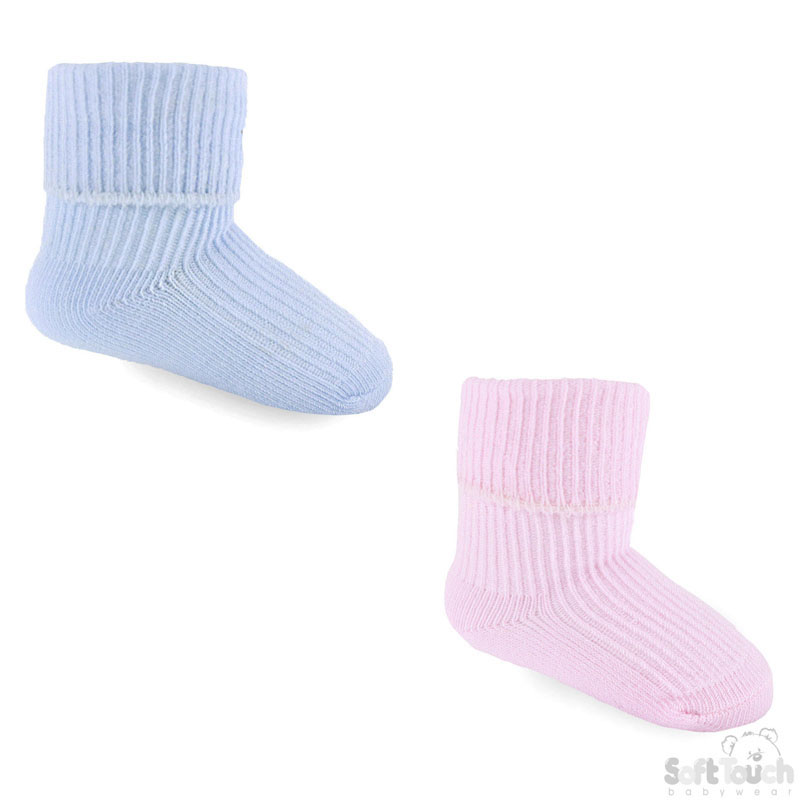Pink/Blue 3/24 Mths Socks No. S58-PB-324