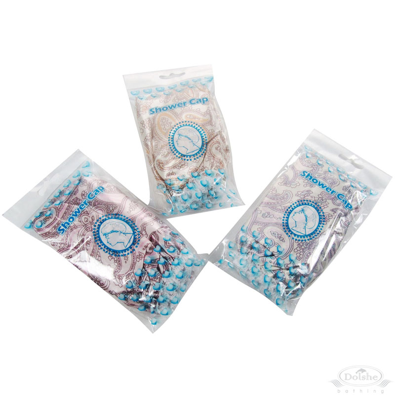 Paisley Shower Cap in Polybag No. S630-HC