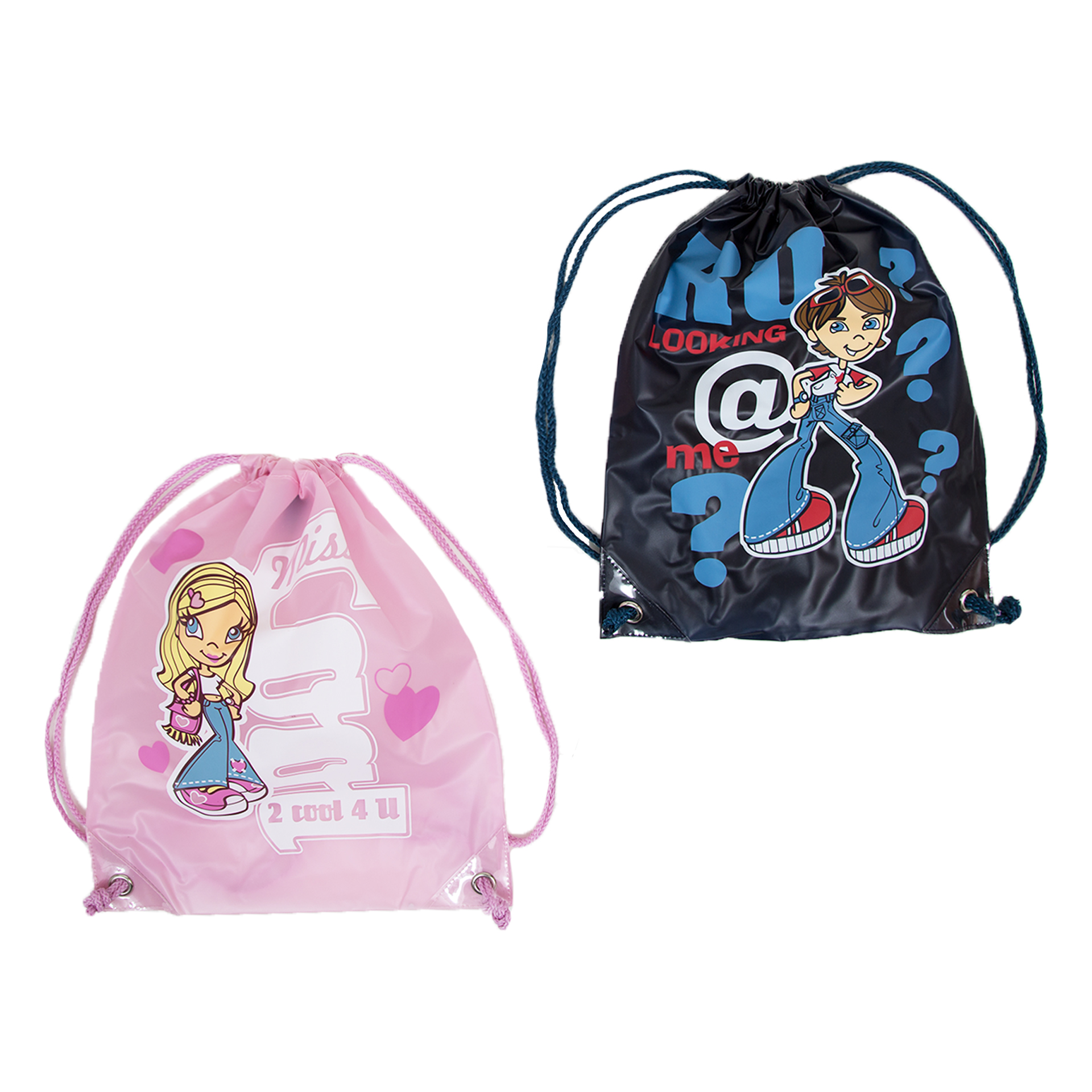 Children's Large PVC Draw String BagNo.S660