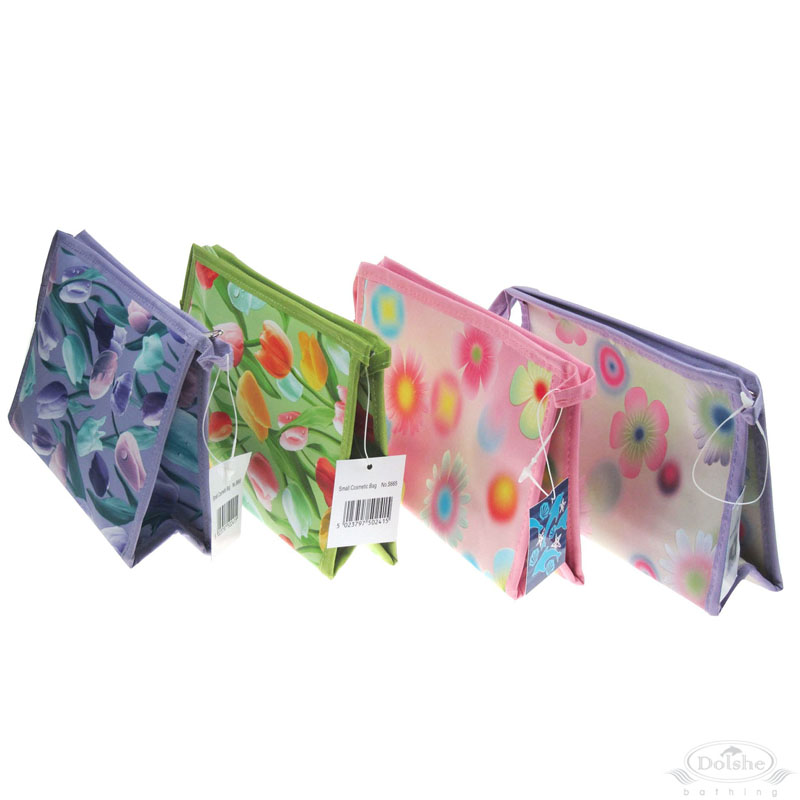 Printed Pvc Cosmetic Bag - Small S665