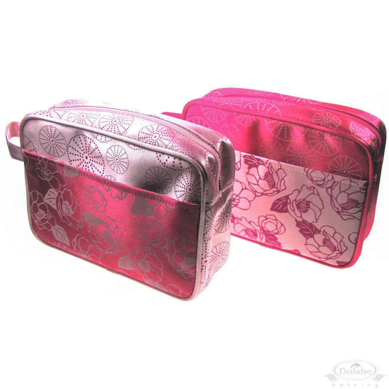 Large Cosmetic Bag-Flower & Whell No.S708