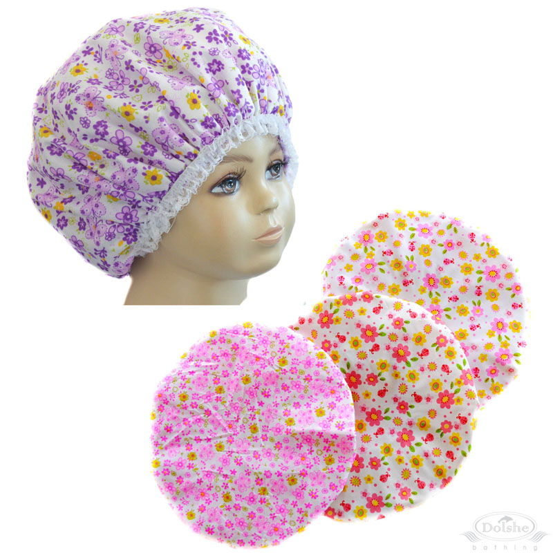 Bright Floral Shower Cap: S732