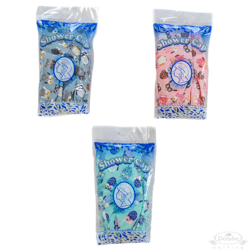 Owl Print Shower Cap: S748-HC