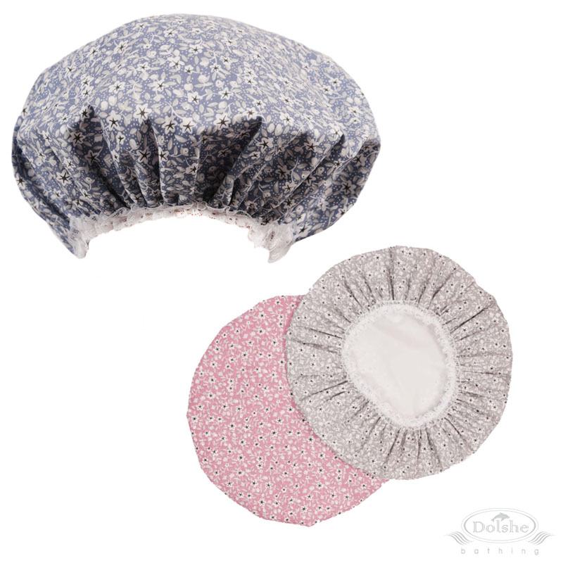 Floral Print Shower Cap No. S758