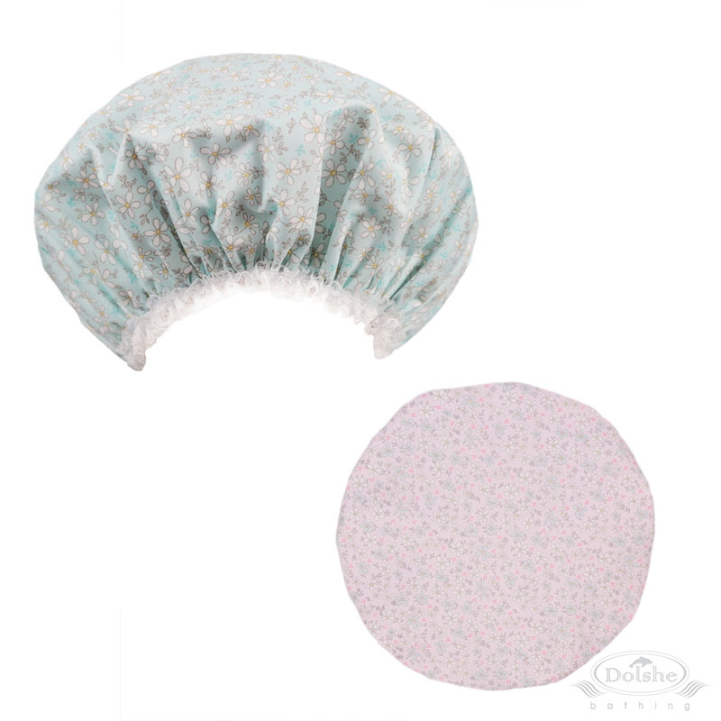Floral Print Shower Cap No. S764