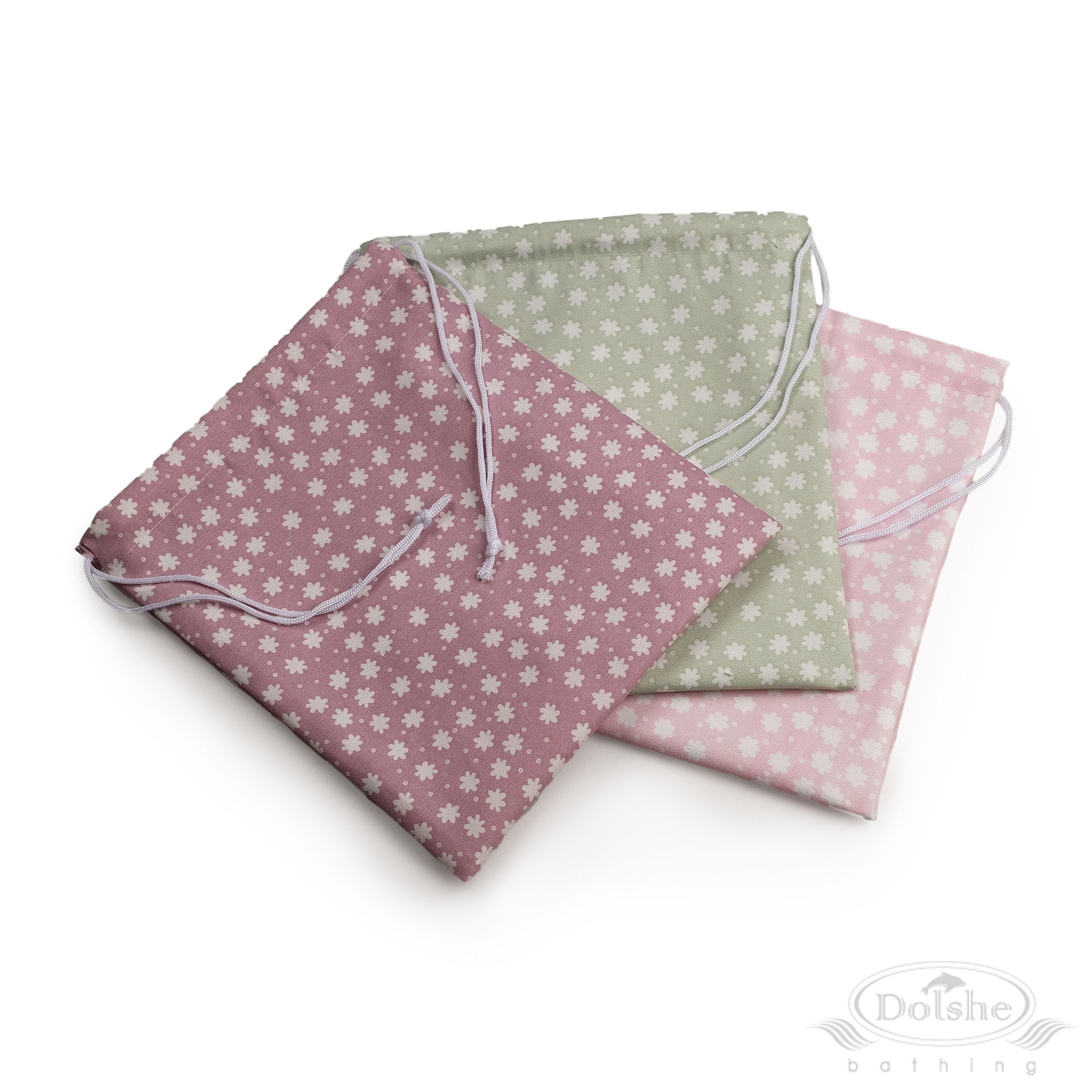 Small Floral Draw String Bag : S769