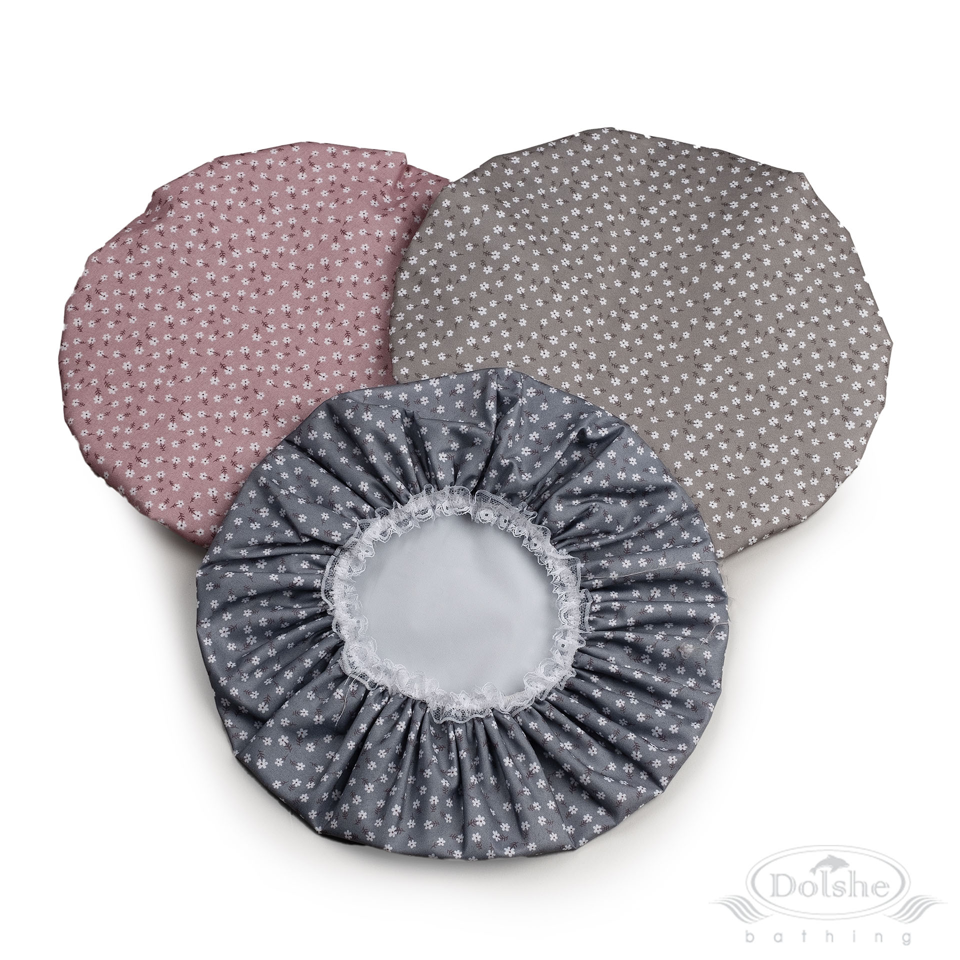 Floral Print Shower Cap : S772