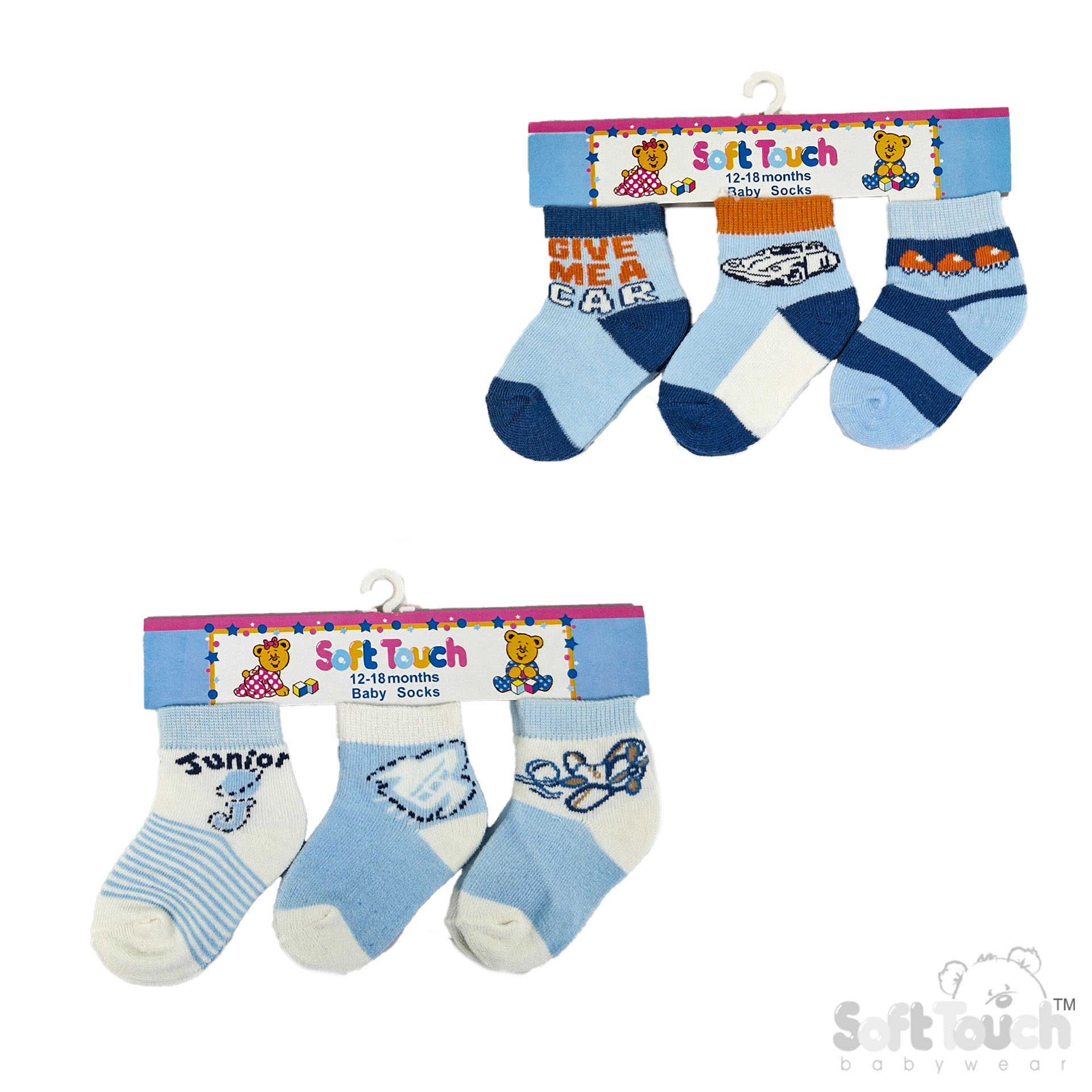 Boys 3 Pack Socks NO.S95