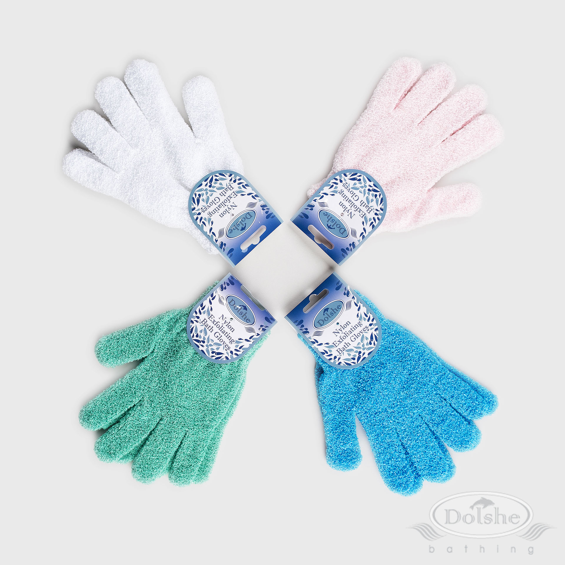 Nylon Bathing Gloves No. SG08