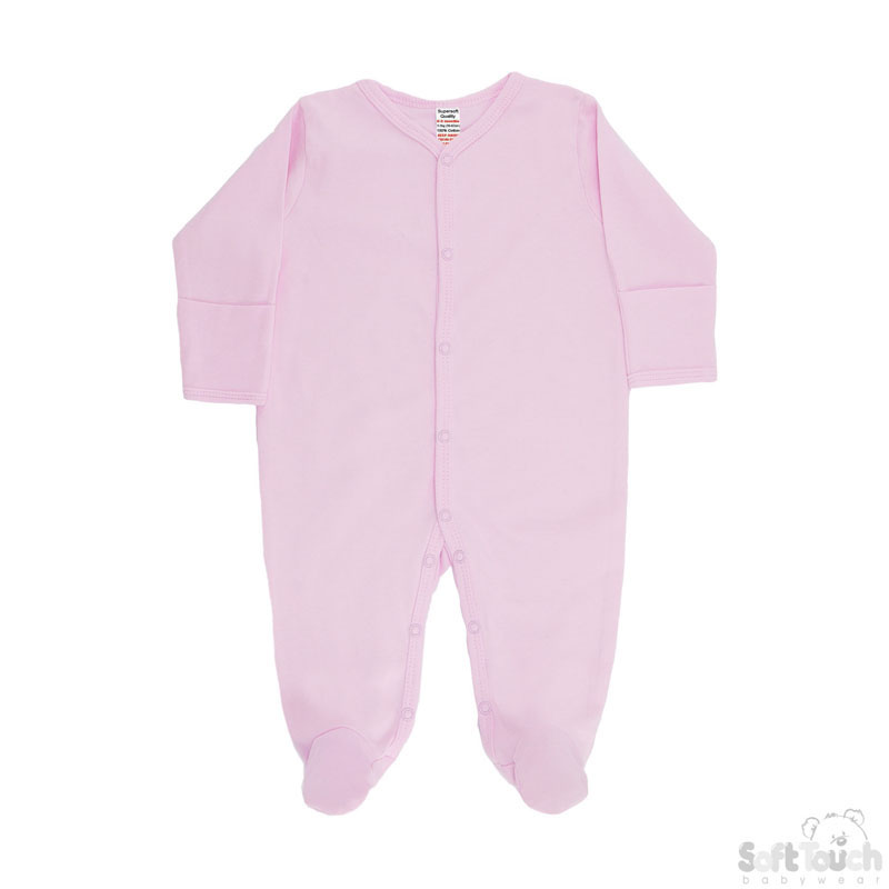 Infants Pink Sleepsuit No. SS4662-P-0-3m