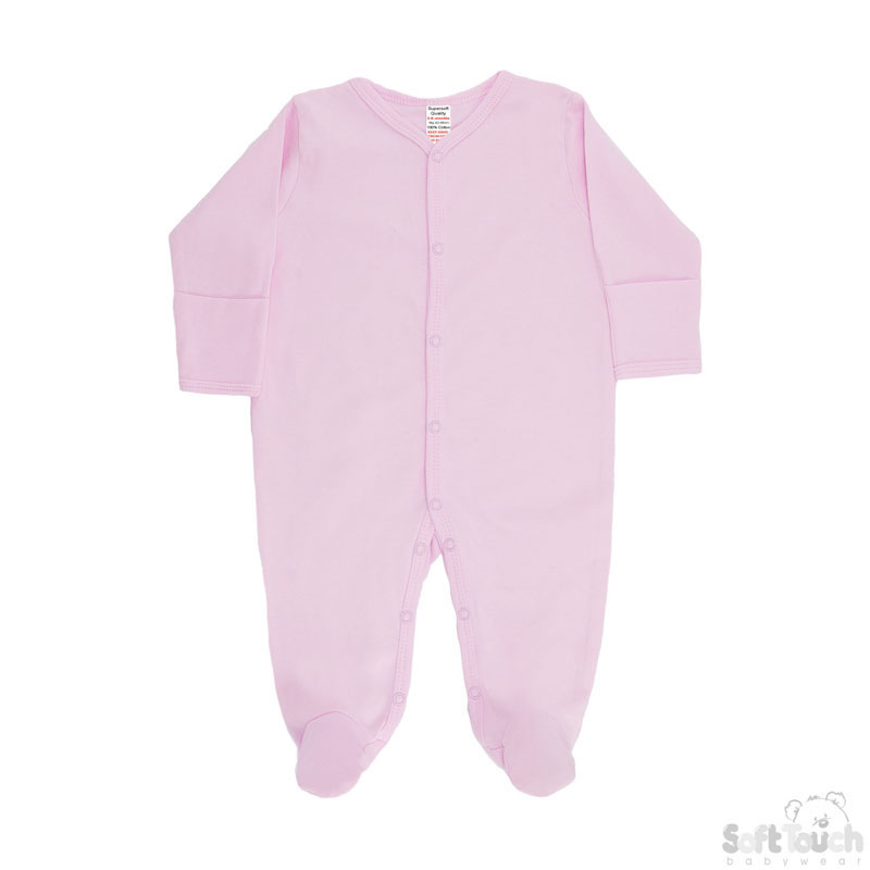 Infants Pink Sleepsuit No. SS4662-P-3-6m
