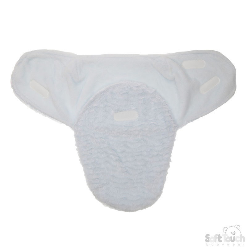 Blue Layered Swaddle Wrap No. SW106-B