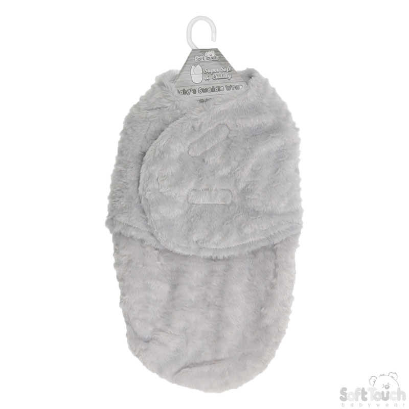Grey Layered Swaddle Wrap No. SW106-G