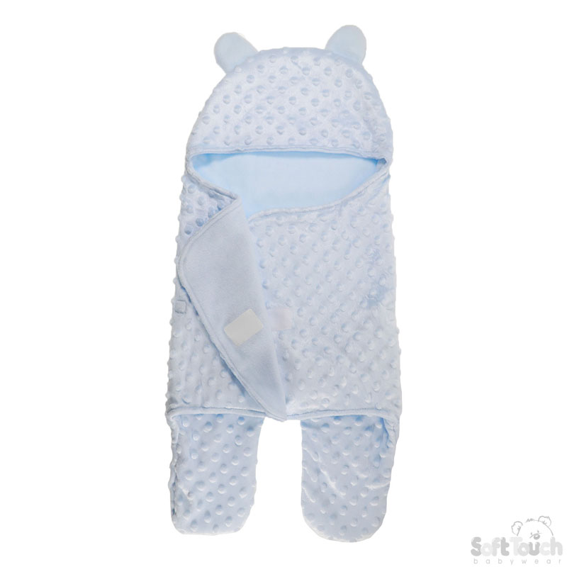 Blue 'Bubble' Swaddle Wrap No. SW110-B