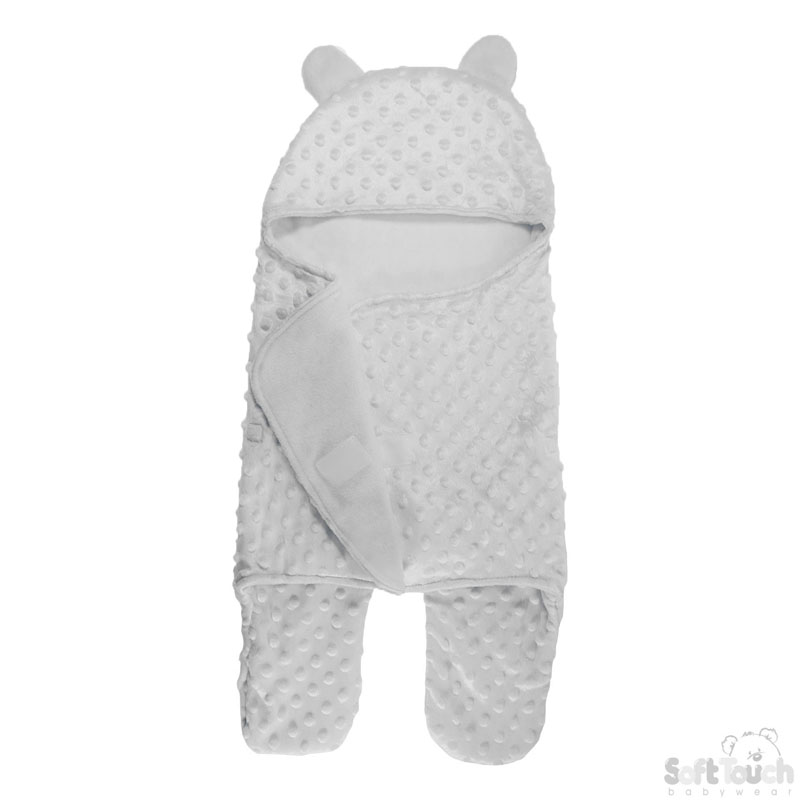 Grey 'Bubble' Swaddle Wrap No. SW110-G