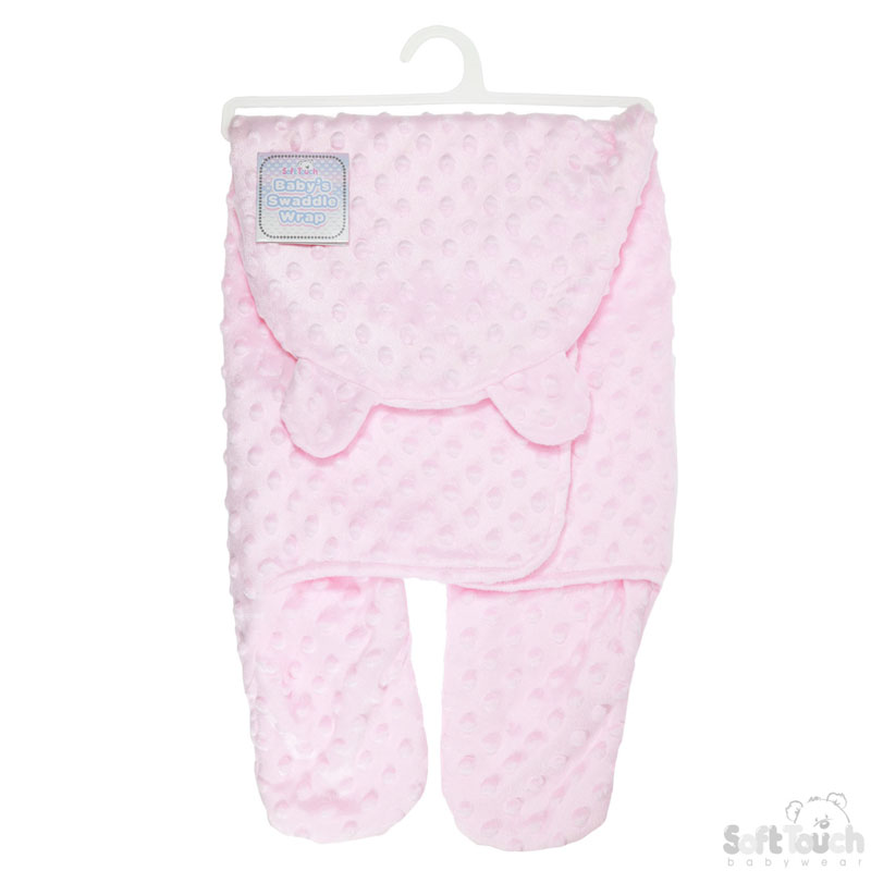 Pink 'Bubble' Swaddle Wrap No. SW110-P