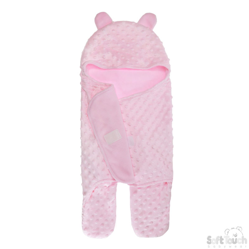 Pink 'Bubble' Swaddle Wrap No. SW110-P