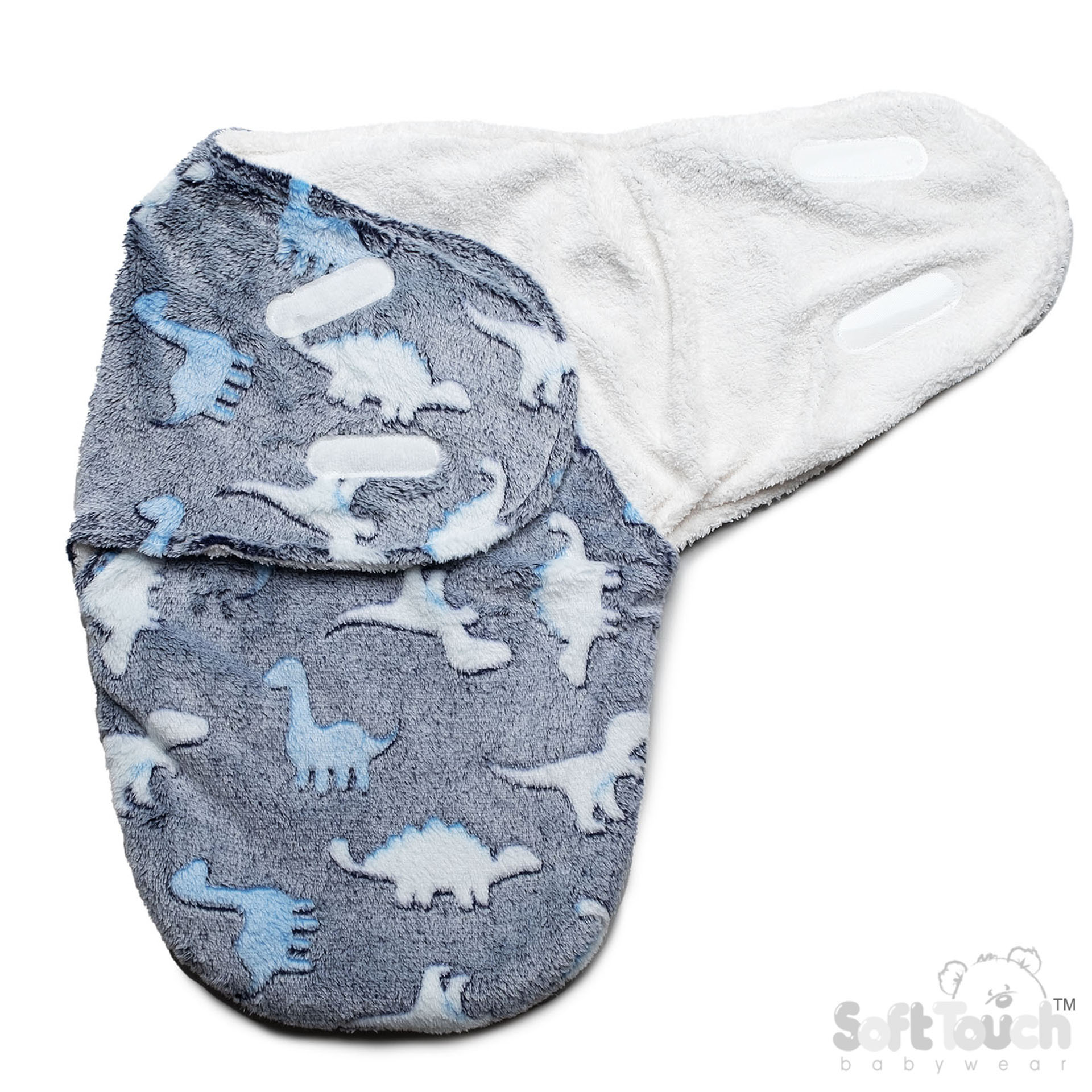 Blue Dinosaur Swaddle Wrap : SW112-B