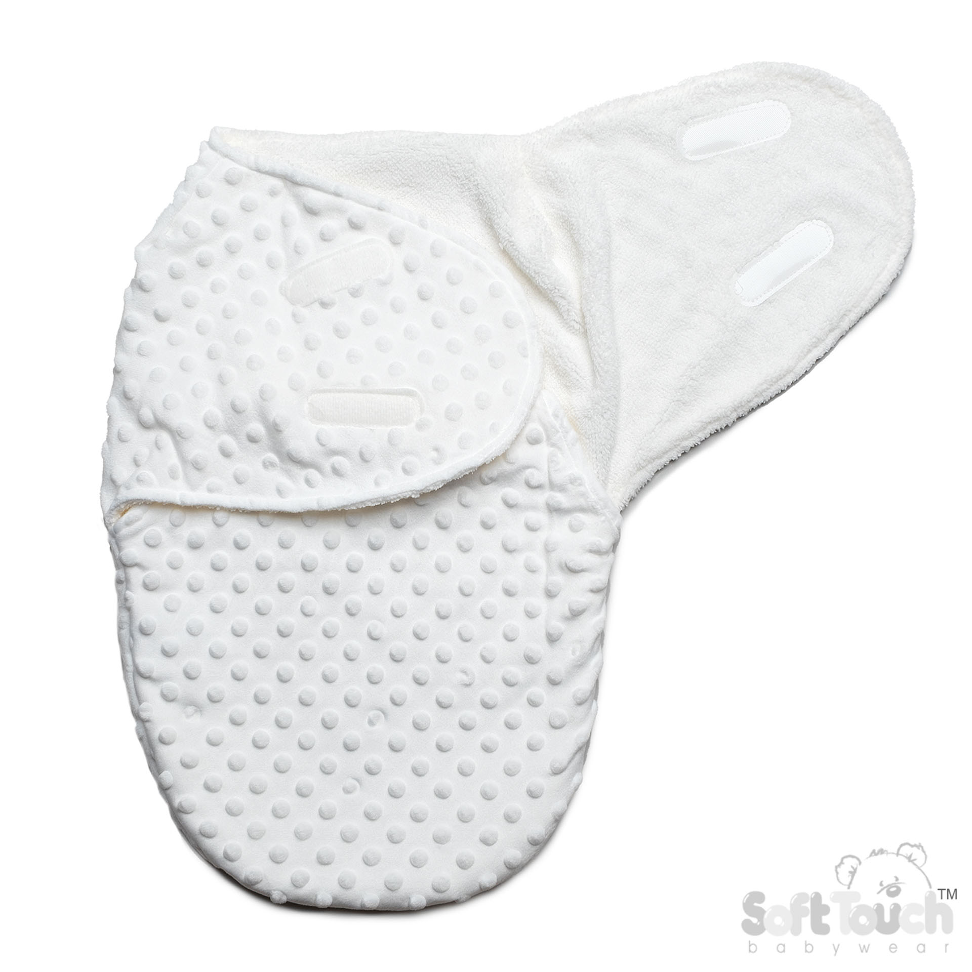 White Bubble Swaddle Wrap : SW116-W