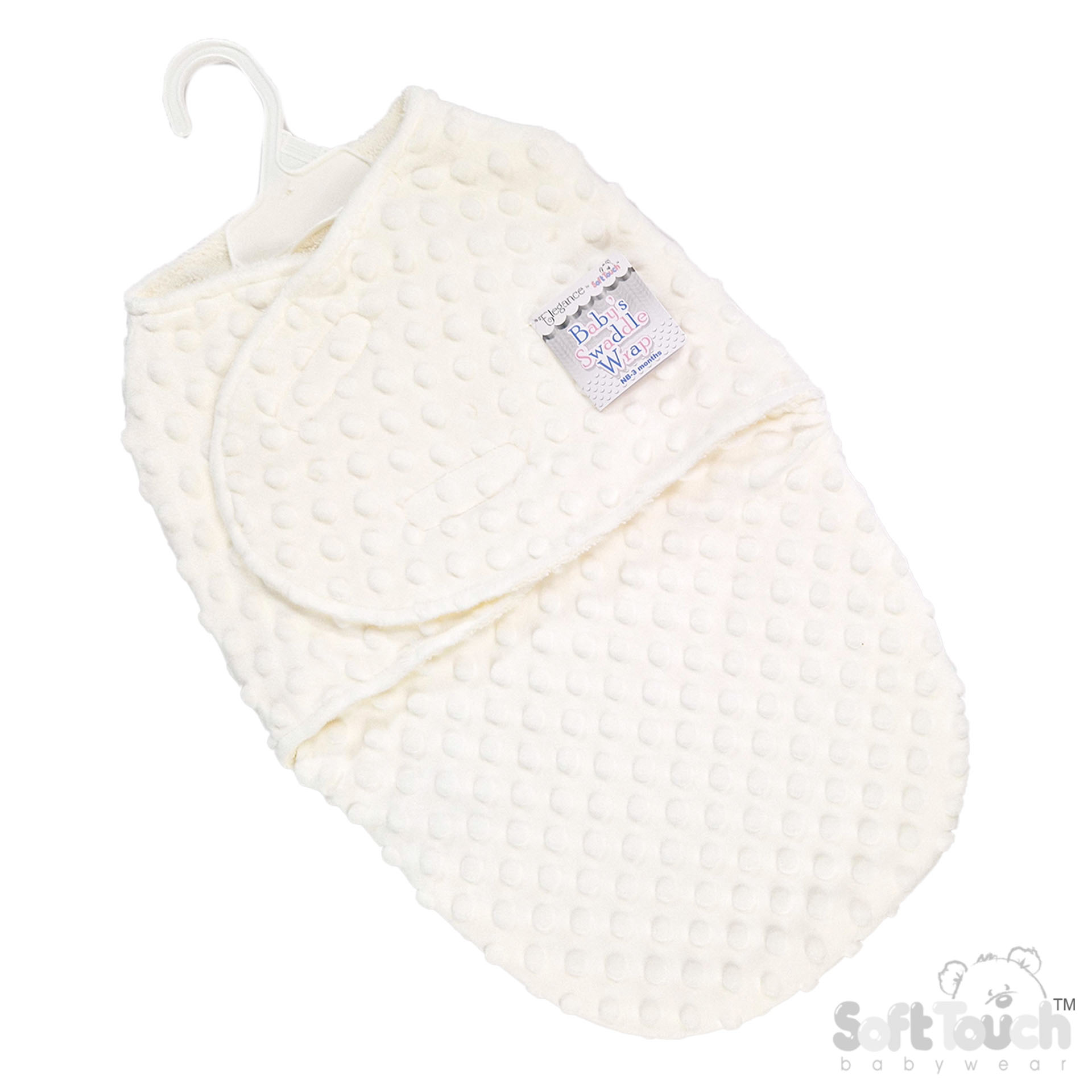 White Bubble Swaddle Wrap : SW116-W