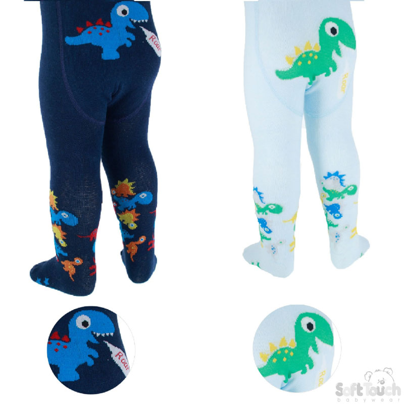 Dinosaur Print Fashion Tights No. T154