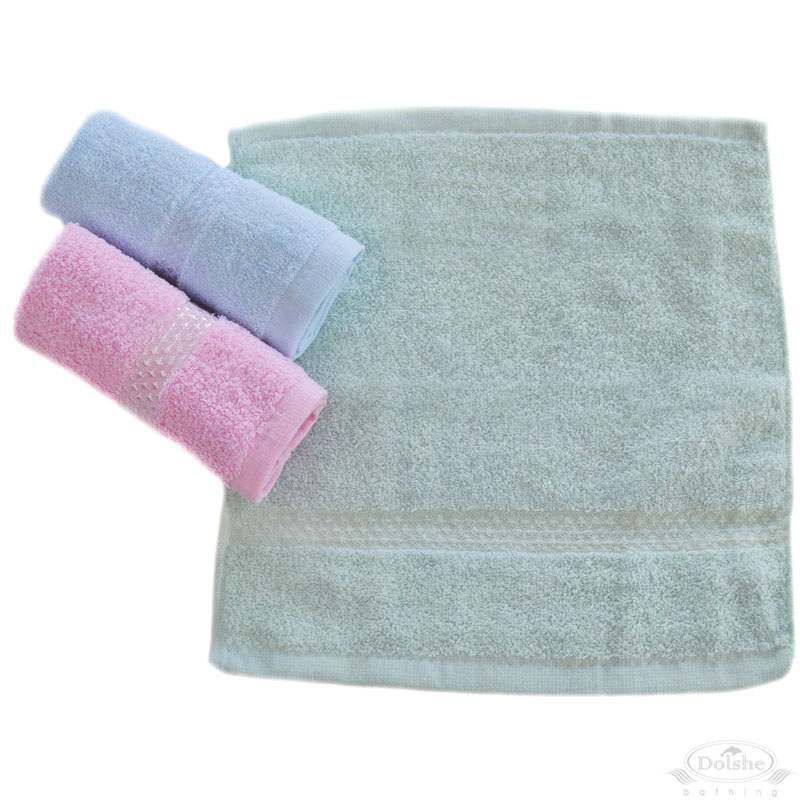 Plain P/B/W/M Face Cloth No.T215