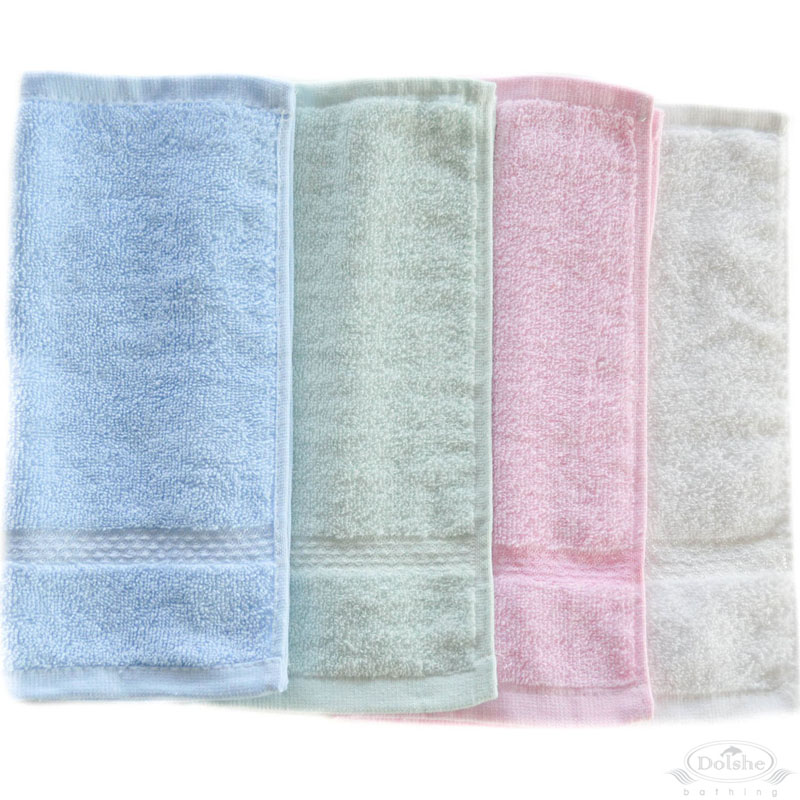 Plain P/B/W/M Face Cloth No.T215