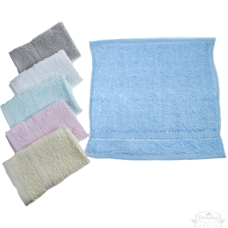 Plain Dyed Face Cloths No. T224