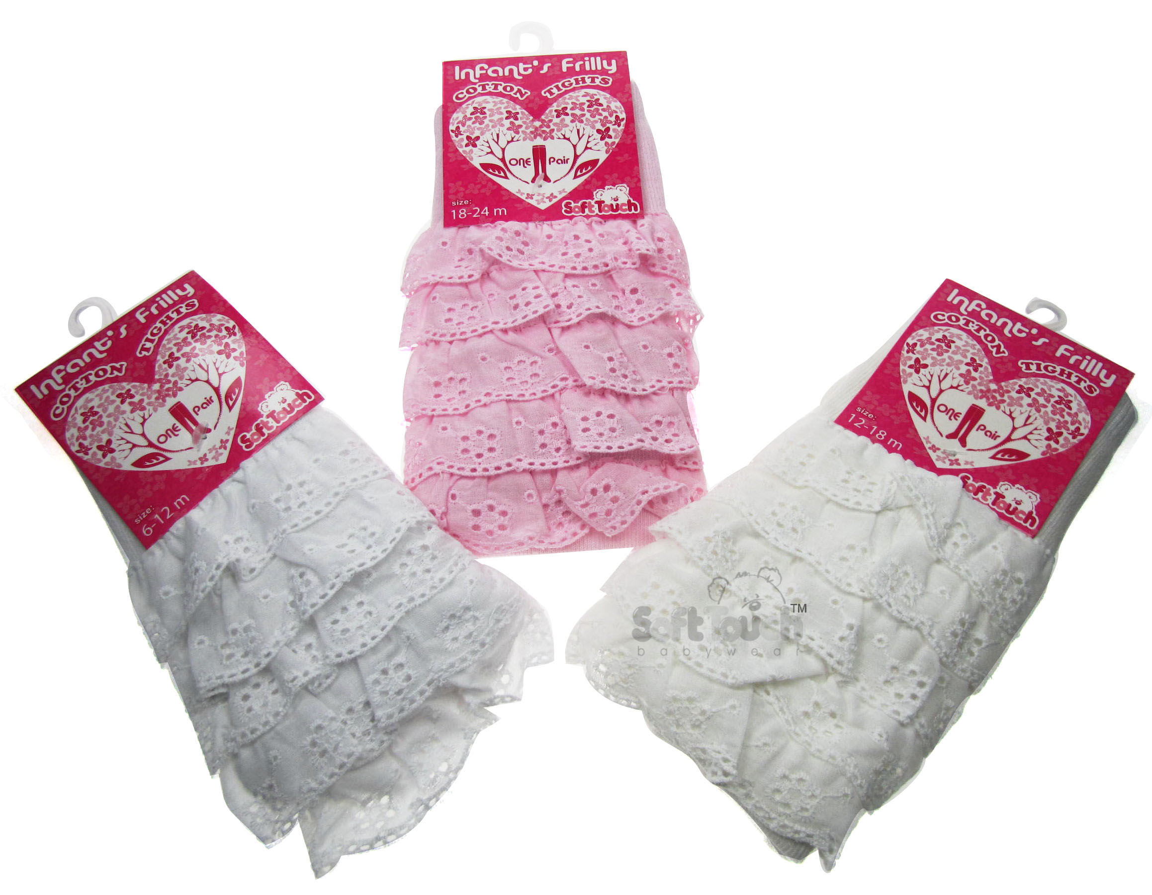 Cotton Frilly Tights No. T24