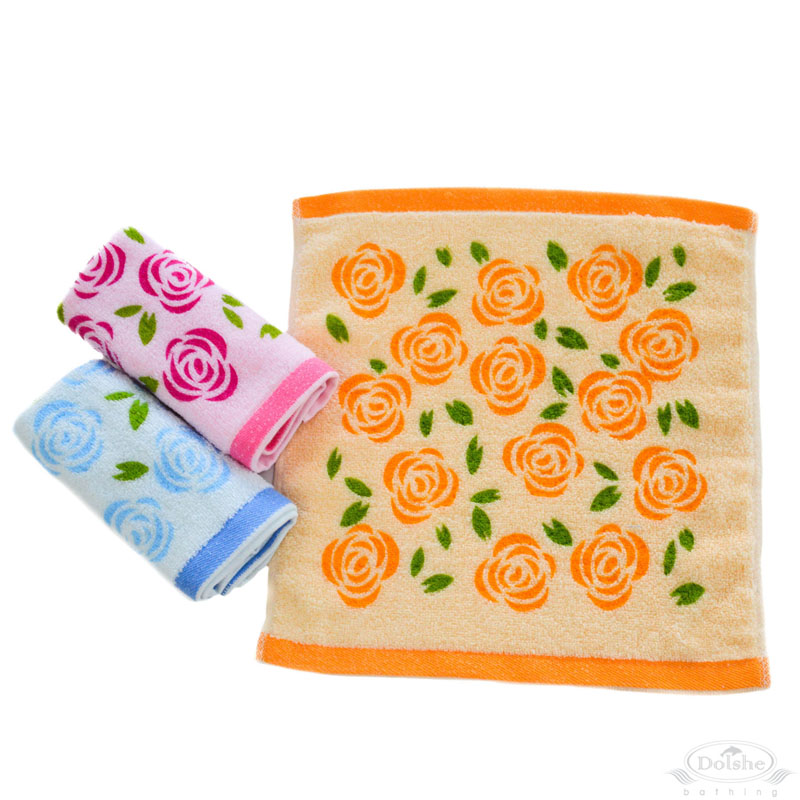 Rose Print Face Cloth No. T452-RO