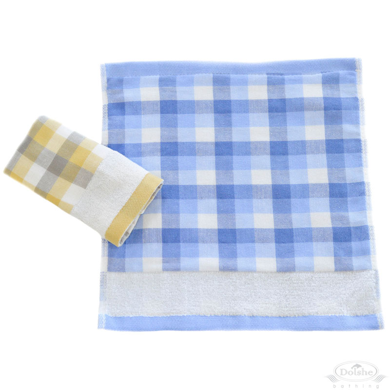 Checked Face Cloth No. T610