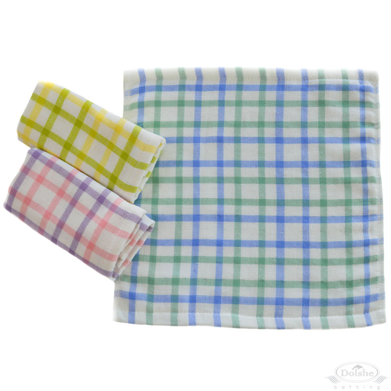 Checked Face Cloth No.T613
