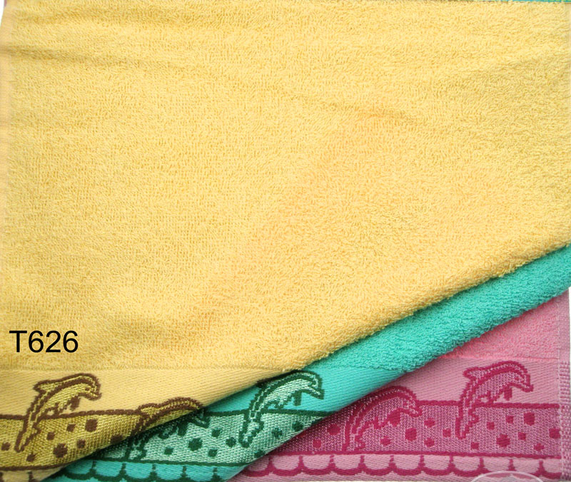 Face Cloth No.T626-RP (Plain/Dolphin)