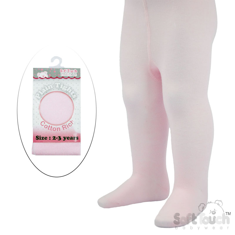 Plain Pink Tights : T82-P 2-3y