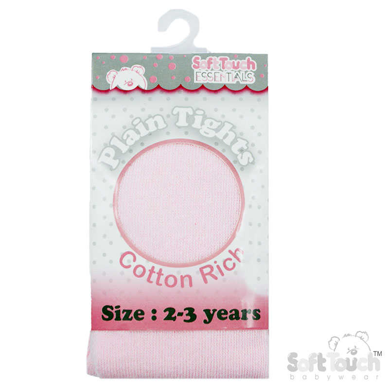 Plain Pink Tights : T82-P 2-3y