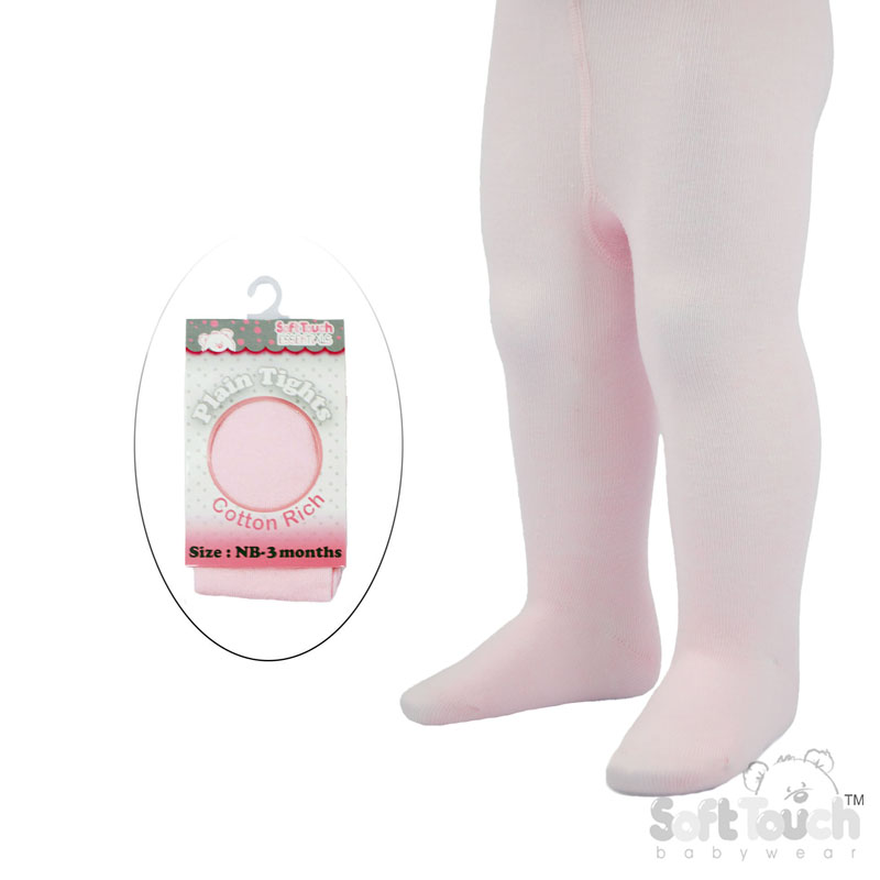 Plain Pink Tights : T82-P NB-3m