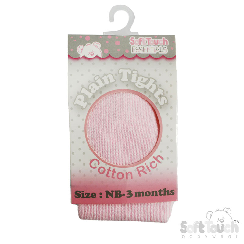 Plain Pink Tights : T82-P NB-3m