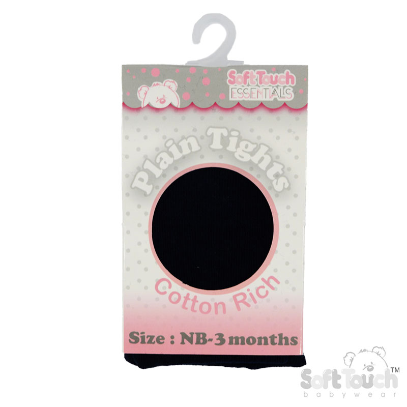 Plain Navy Tights : T88-N NB-3m