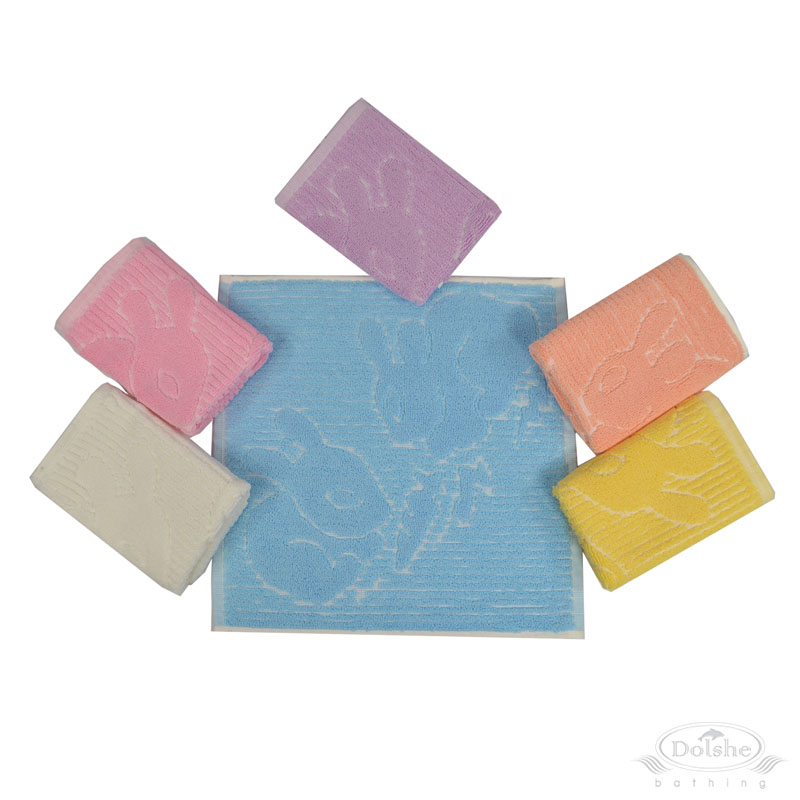 Face Cloth No.T920 Rabbits