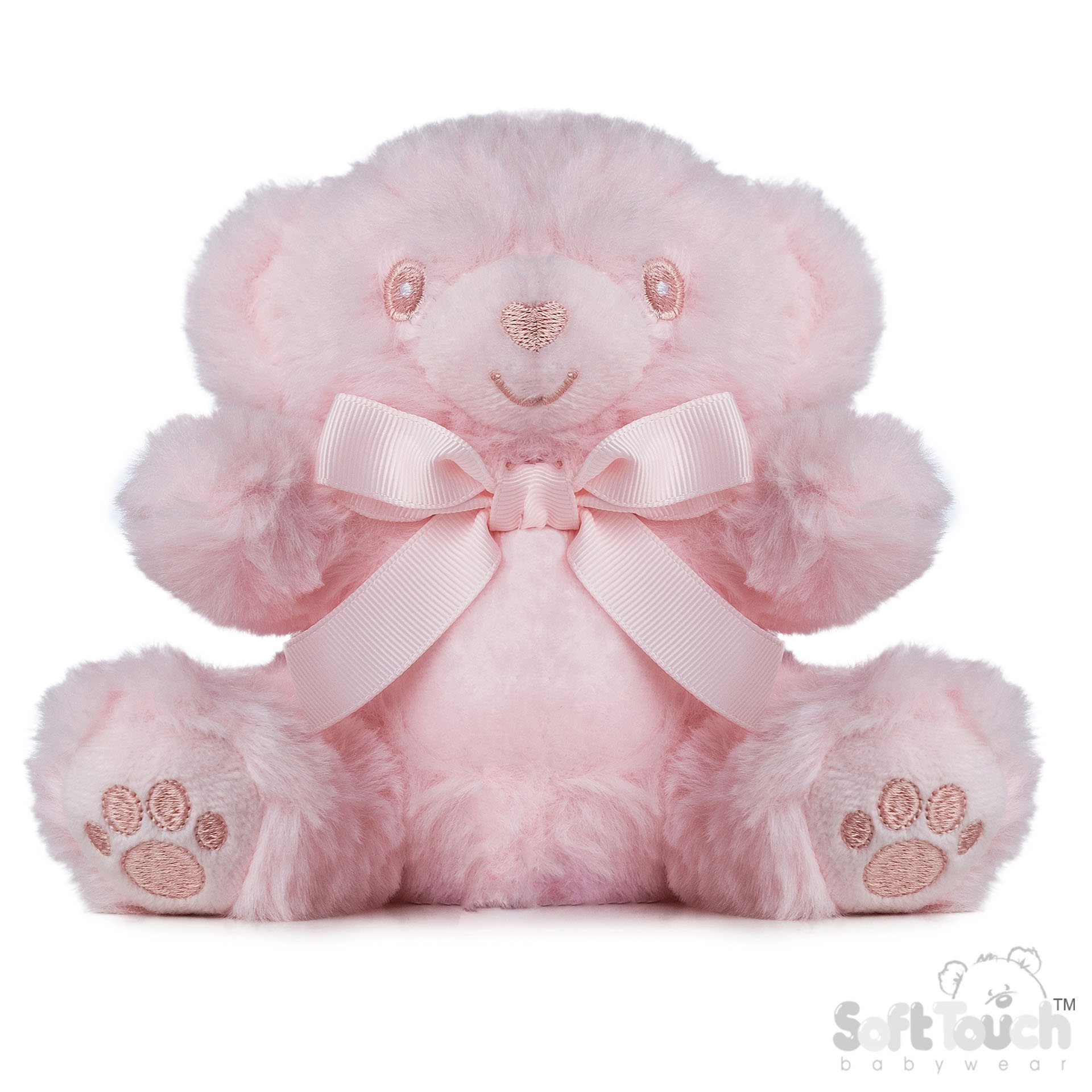 15cm Pink Teddy Bear W/Paws No. TB115-P